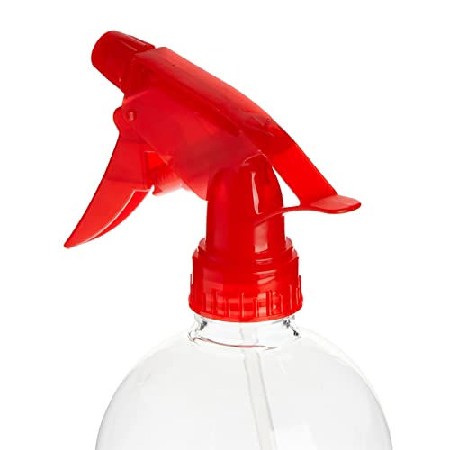 Juvale 6 Pack Empty Plastic Spray Bottles, All-Purpose Red Spray Bottles With Adjustable Nozzle And Misting Trigger For Cleaning Solutions, Dog Training, Hair, Plants (16 Oz) #TOP7