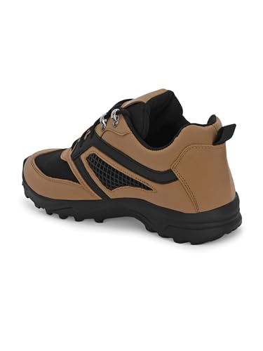 Image of Leo Fitness Outdoor Trekking & Hiking Shoes for Men Waterproof for All-Terrain Grip with Soft Rubber Outsole