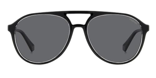 Polaroid PLD 4162/S BLACK/GREY POLARIZED 56/16/145 unisex Sunglasses2