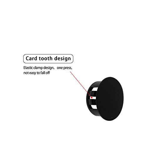 Image of Round Plastic Plug Insert End Cap for Metal Tubing, Fence, Pipe Post, Chairs and Furniture - Glide Insert