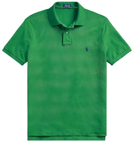 Image of POLO RALPH LAUREN Men's Custom Slim Fit Iconic Mesh Polo