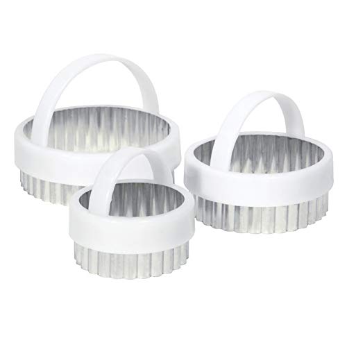 Space Home - Molde para bolachas - cortador de massa encaracolada - cortador de massa - Cookie Cutter - Set 3 - diâmetro 4'5, 6 e 7 cm