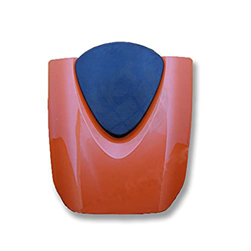 Motorcycle Rear Passenger Pillion Seat Cowl Fairing Cover for CBR600RR 2003-2006 CBR600RR F5 2007-2012 (Orange)