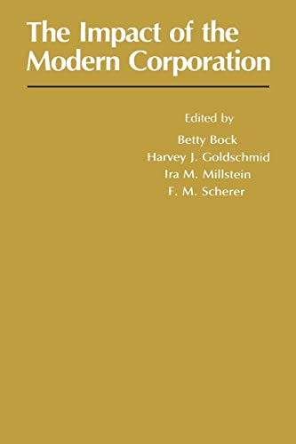 Impact of the Modern Corporation (Government & Business Series)