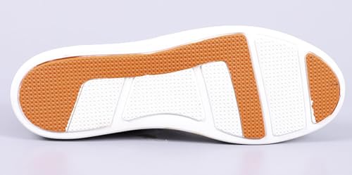 Santimon Men's Slip-On Dress & Casual Penny Loafers– Premium Lightweight Python-Embossed Genuine Leather Shoes with Breathable Lining, Ideal for Business, Office, Weddings & Everyday Wear2