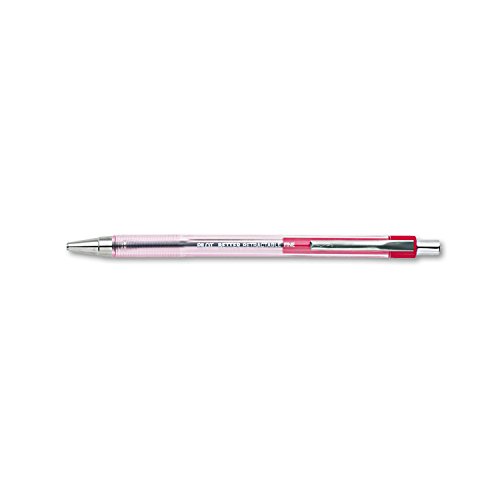 Image of PILOT The Better Ball Point Pen Refillable & Retractable Ballpoint Pens, Fine Point, Red Ink, 12 Count (30002)