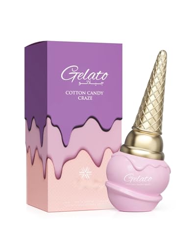 Cotton Candy Eau de Parfum, Sweet Creamy Perfume for Women, Ice Cream Shaped Bottle image 2