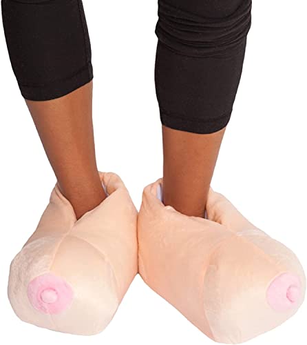 Chloefairy Funny Slippers for Women Men Unisex Adult Plush Slipper House Slippers Novelty Slippers Gag Gifts for Adults Funny3