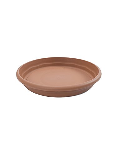 Plastiken Terra - Soucoupe Ronde 30x30x4.4 cm Marron Cover