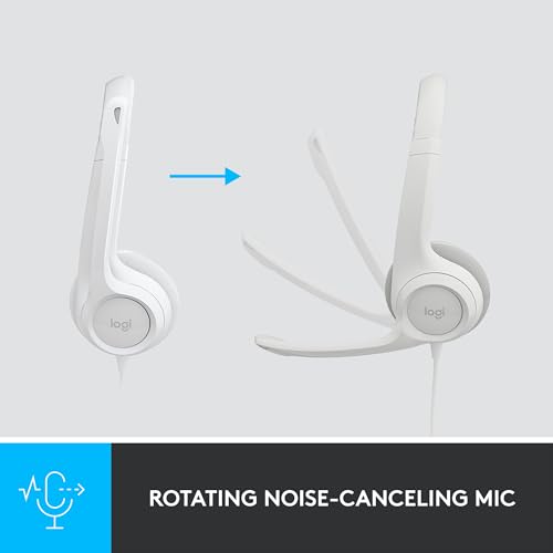 -audifonos-y-bocinas, Wireless audifonos blancos Marca Logitech (3)