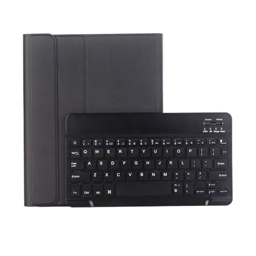 Clavier tactile pour iPad Pro 11 2024 étui de protection en cuir noir