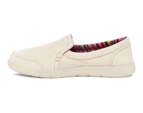 Image of Sanuk Womens Sidewalk Surfer Lite Slip Ons | Womens Shoes | Slip On Shoes for Women | Comfort Foam Footbed