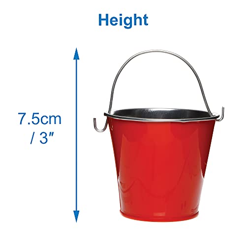 Baker Ross FE607 Mini Secchielli di Latta