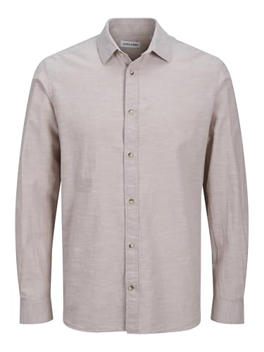 Chemise de Loisirs Homme Jack & Jones Jprblabushwick Oxford en Coton Coupe Moderne