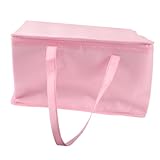 STOBAZA Isolierte Kuchentasche für Lebensmittel und Warmhalte mit Reißverschluss für Kuchen Meeresfrüchte und Essenslieferungen