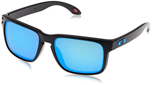 Protective case included Oakley Ray-Ban Uomo 0OO9102 Occhiali da sole, Multicolore (Polished Black), 57