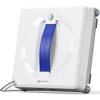 Lubluelu Fensterputzroboter 4 Eck-Reinigungsbürsten 8kPa Saugkraft – Ansicht 1