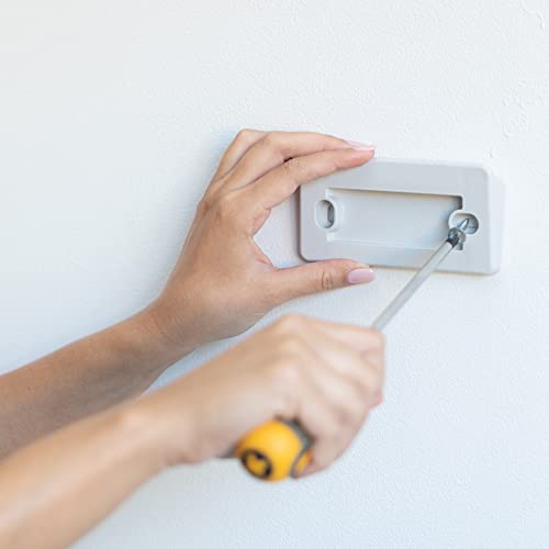 CURVER Ready to Collect 100% recycelter 10 l Küchenzubehör, Recycling-Mülleimer, Deckel mit Hebedeckel, dunkelgrauer hellgrauer Deckel