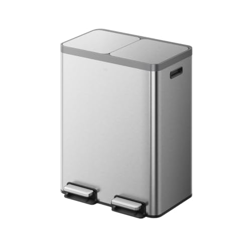 EKO �S�~�� �X�e�b�v�� �G�R�J�[�T�v���X�X�e�b�v�r�� �V���o�[ 30L+30L �ӂ��t�� �C���i�[�{�b�N�X�L�� EK9135MMT-30L+30L ����