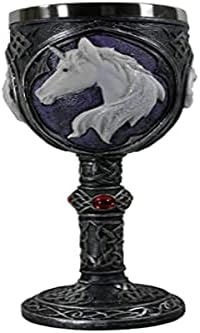 Nemesis Now Unicorn Refreshment Goblet Goblet 21.5cm Black