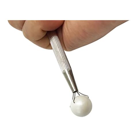 Sprinkle Pen, Pearl Grabber, Sugar Candy Bead Pick-up Tool, Dragee Holder with 4-Prong, Edible Candy Catcher with 4 Claw for Cake, Cupcake, Ice Cream Baking Decoration Cover