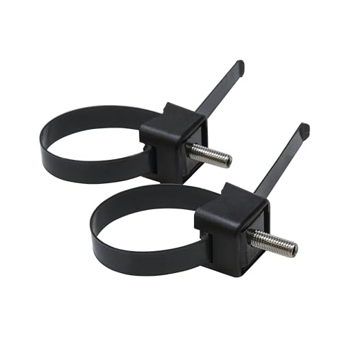 ABUS Spannbänder LH-Adapter - zur Befestigung von Rahmenschlössern am Rad - Schwarz – Ansicht 1
