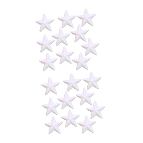 VILLFUL 10pièces Étoiles Blanches Polystyrène pour DIY Décoration Festive Et Artisanat Création