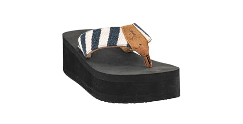 Corkys Footwear Women's Take A Dip Flip Flops - Featuring a Stylish V-Strap Design and a 2.5-Inch Platform, Blending Casual Elegance with Ultimate Comfort2