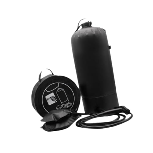 Yiju Camp Shower Camping Shower Bag with Storage Lightweight 11L with Foot Pump for Swimming Hunting Watering Plants Hiking Trip