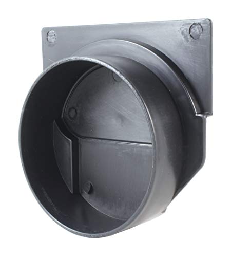Image of URA WATER - End Outlet Connector for Black Plastic Drain UA-100 Series