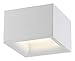 Access Lighting - HI Access 50009LEDD-WH/ACR Transitional LED Flush Mount from Bloc Collection in White Finish, 7.25 inches