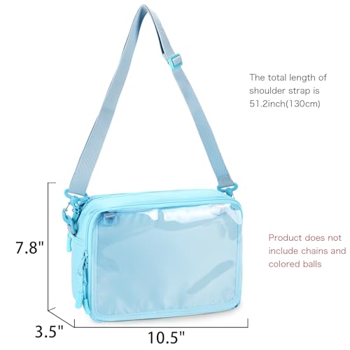 Image of STEAMEDBUN Ita Bag Crossbody Small Ita Purse Pin Display Bag with Insert