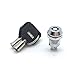 TMP1105 Hook-Latches 2pcs/lot 12mm Metal Key Switch 250V ON Off Locking Switch Electrical Key Rotary Switch with 2 Keys 2 Position