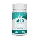 pH-D Feminine Health Support, Boric Acid Vaginal Suppositories (Bottle of 24)