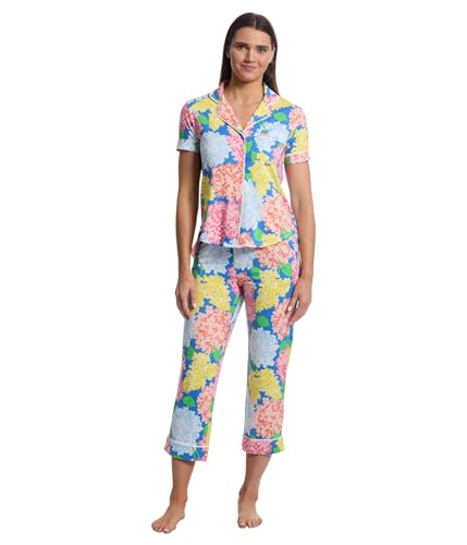 Image of kate spade new york Short Sleeve Cropped PJ Set