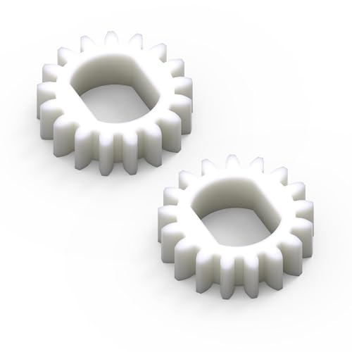 Materiale durevole per un uso durevole: realizzato in plastica resistente, la ruota dentata di ricambio offre una lunga durata. Resiste facilmente alle sollecitazioni della stampa quotidiana.