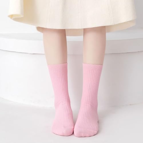 Women's Super Soft Casual Socks Combed Crew Socks Ankle Socks 3 Pairs3