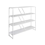 CRIBEL Otis Plus Bibliothèque, Blanc, 30 x 120 x 120 cm