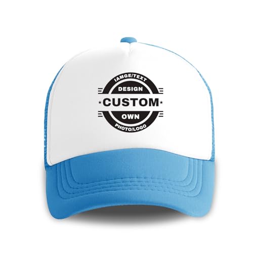Custom Hats Bulk Design Your own Logo Custom Trucker hat with Logo Personalized Hats for Men Women Customized Baseball Cap