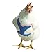 VALHOMA 756 S C BL 625479 Mesh Chicken Harness, Blue, Hen
