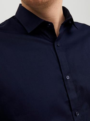 JACK & JONES Male Oberhemd Plus Locker geschnitten Oberhemd – Ansicht 6