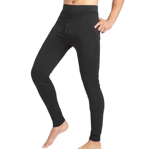 Pantalones forrados de forro polar para hombre ideales para viajes al aire libre en invierno