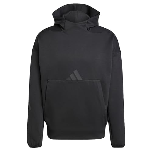 adidas Mens Z.N.E. Hoodie Black L