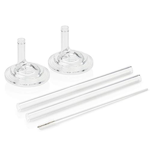 Image of Grosmimi Replacement Silicone Straw 2-Counts (Stage 2, 12 m+)