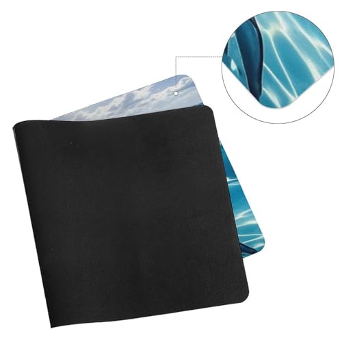 Cool Dolphin Desk Mat Fashion Large Mouse Mat Non-Slip miniatura 7