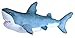 Wild Republic Living Ocean Mini Grande squalo Bianco, Peluche pescecane, 40 cm, Multicolore, 23414