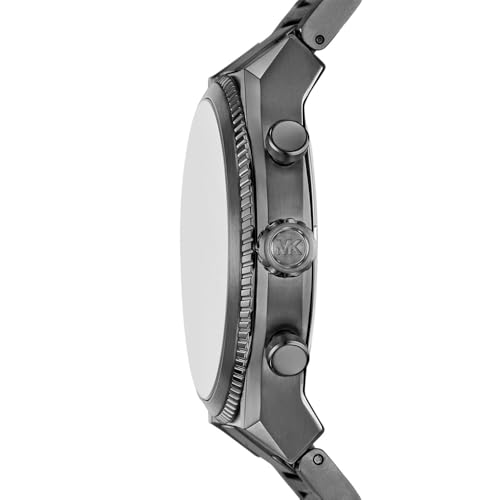 Image of Michael Kors Panorama Metallic Automatic Stainless Steel Watch MK9219
