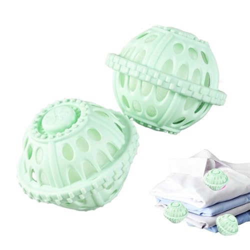 再利用可能なランドリーボール | 非洗剤の糸くず取りランドリーボール - 消臭剤 ホームクリーニング用品 家族、大学生、休暇、旅行RV用