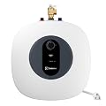 Electrolux 8 Gallon Water Heater Electric, Mini Tank Point of Use Under Sink Water Heater, 120V Plug in, 1440W Instant Hot Water for Kitchen, Laundry, RV