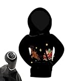 Sudadera para Palanca de Cambios | Suéter Decorativo para Automóviles | Sudadera Mini Divertida para Decoración de Coche,Para Automóviles Camionetas Sedanes Interior Halloween Fiestas Familia Amigos C